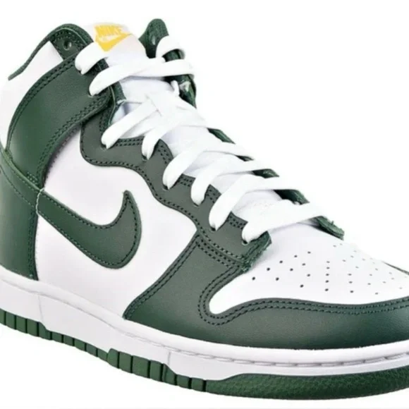 Nike Dunk High Australia Noble Green White Gold DD1399-300 - Picture 9 of 16